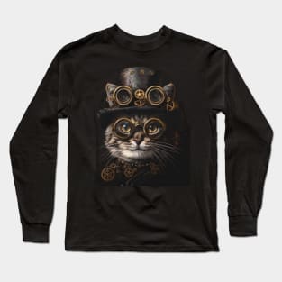 Cat Skull Charms Long Sleeve T-Shirt